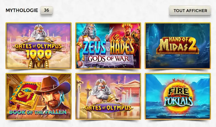 Unique Casino Home games